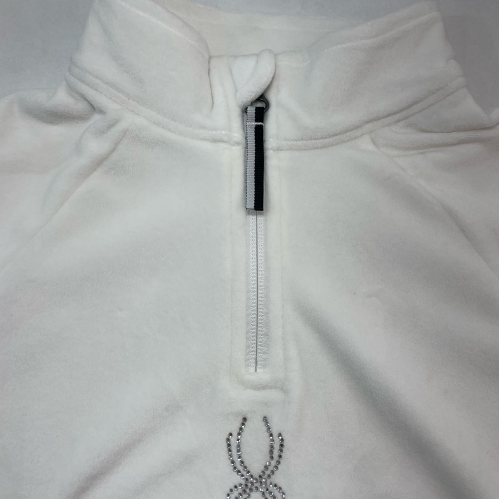 SPYDER Shimmer Bug 1/2 Zip Mid-Layer Top Girl’s Size Small MSRP$65 NWT - Picture 3 of 7